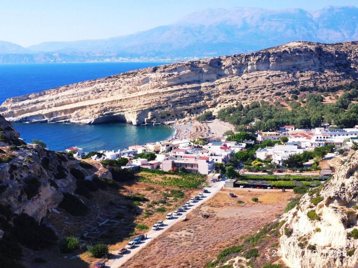 "Villa Kanavos" Apts Matala  Luaran gambar